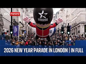 London New Year's Day Parade 2026 | Watch in full