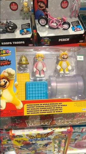 Mario Bowser’s Fury Toy Set #mario3dworld #mariobros #supermario