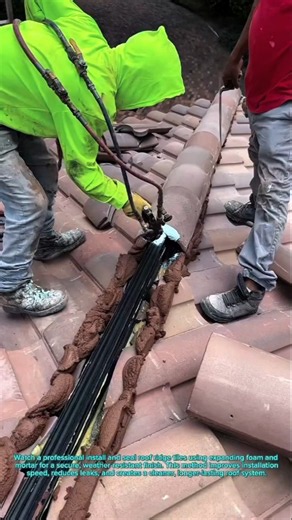 How Professionals Seal a Roof Ridge for Maximum Weather Protection!