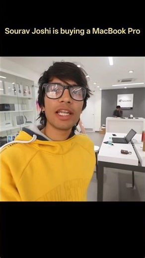 Sourav Joshi is buying a MacBook Pro #souravjoshivlogs