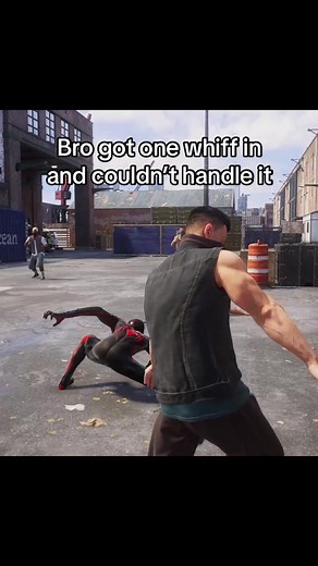 *insert lego falling apart sound effect* #marvelsspiderman2