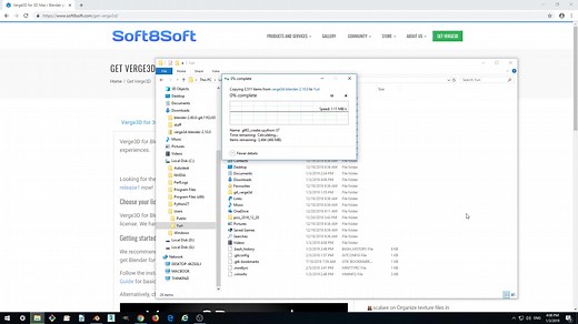 Verge3D for Blender安装方法