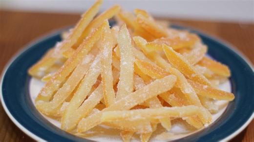 How to make candied orange peel | Easy candied citrus peel recipe