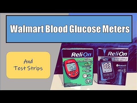 Walmart Blood Glucose Meter and Test Strips