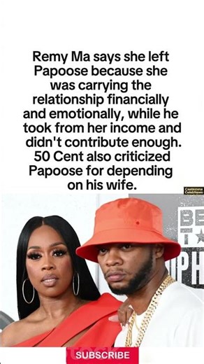 She Paid for Everything #shorts #RemyMa #Papoose #relationship #marriage #dating #couple