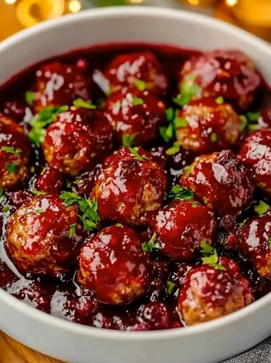 Christmas Cranberry Meatballs for Festive Gatherings Savory Christmas Cranberry Meatballs Glazed with Sweet Holiday Cheer Ingredients: For the Meatballs: 1 ½ pounds ground beef 1 cup breadcrumbs 2 large eggs ½ cup grated Parmesan cheese 2 tablespoons fresh parsley, chopped 2 cloves garlic, minced 1 teaspoon onion powder 1 teaspoon salt ½ teaspoon black pepper ½ teaspoon dried thyme For the Cranberry Glaze: 1 (14-ounce) can whole cranberry sauce ¾ cup barbecue sauce ¼ cup honey 2 tablespoons Worc