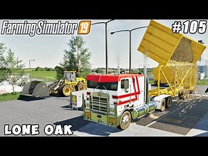 Cleaning pigsty, harvesting sugarcane with new harvester | Lone Oak | Farming simulator 19 | ep #105