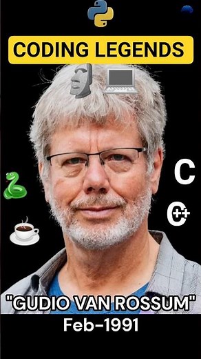 🗿Who Created Java, Python, C, C++, & JavaScript | You Must Know This ⚡