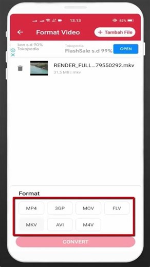 Cara Merubah Format Video di Android #Shorts