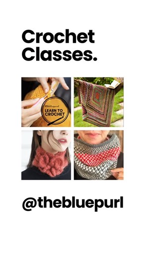 The Blue Purl on Instagram: "Learn to Crochet, make a giant One Granny Square Blanket, learn Tunisian Crochet, figure out pattern reading #from a diagram on a beautiful flowered neck wrap! See our webpage on www.thebluepurl.com for more info:) and check out our knitting classes while there! #crochetclasses #njknitters #njcrochet #knitting #localyarnstore knittersofinstagram #knittersgonnaknit #hardingnj #slowfashion #morristownnj #shopthecountrymile #lys #thebluepurl"