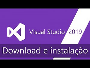 Visual Studio 2019 - Download e instalação