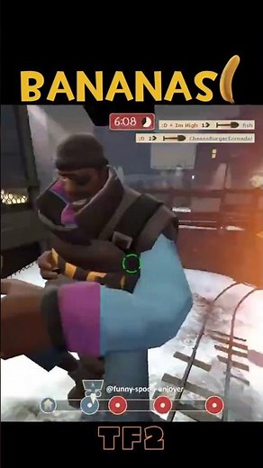 BANANAS #tf2 #trolldier #teamfortress2 #gaming #banana #gameplay #killstreak #fps