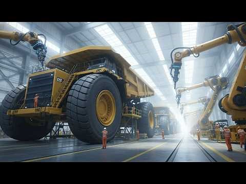 Inside a Mining Truck Factory | How the Caterpillar 797F Is Built for Coal Mines (Full Process)