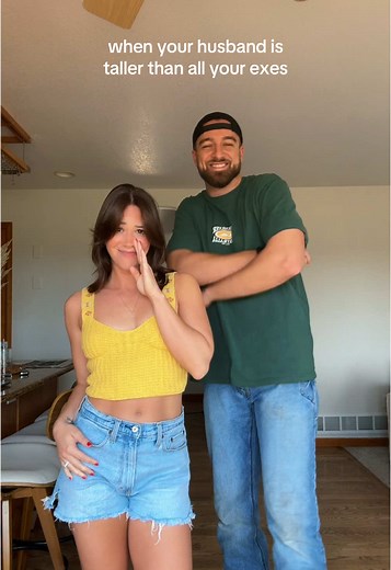 Husband Taller Than All Exes: A Fun Couple Moment
