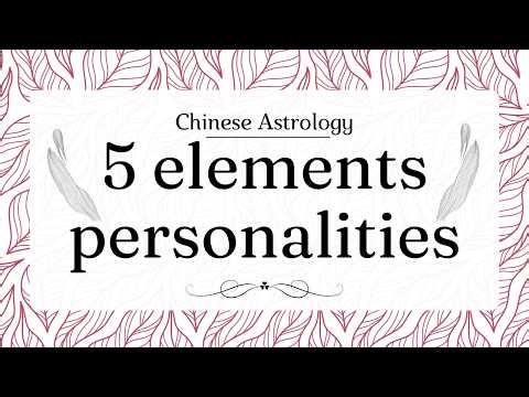 The 5 Operating Systems of the Human Mind -- Chinese Astrology Personalities explained