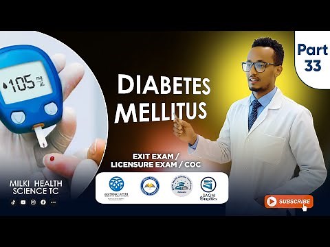 Exit_exam_tutorial PART 33 #diabetes _Ethiopia_2025