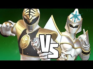 Power Rangers Battle For the Grid - Mystic White vs White Ranger