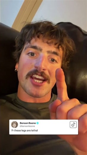 Is now a bad time to ask him to do a flip?🤸 (🎥: TikTok/bensonboone)