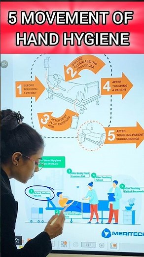 5 MOVEMENT OF HAND HYGIENE #yt #nursing #hospital