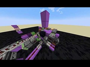 Minecraft redstone 3 block piston extender with storage