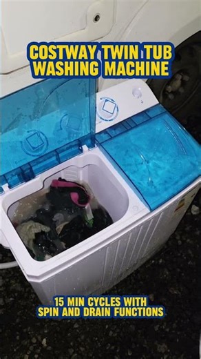 Game Changer For Off-Grid Laundry Washing 🧺 #offgrid #vanlife