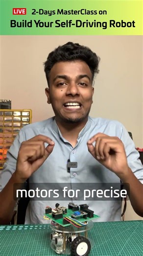 🚨 FREE 2-Day Masterclass: Build the Most Affordable Self-Driving Robot! 🤖 #shorts