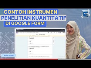 Example of Quantitative Research Instruments in Google Forms