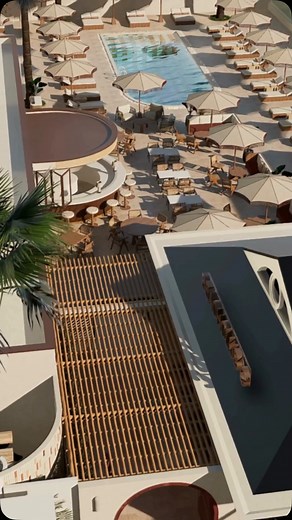 Sneak preview! ❤️ Deze zomer zit je bij ons heerlijk aan het zwembad. Om alvast een indruk te krijgen nemen we je alvast mee op een digitale rondleiding door ons nieuwe paradijsje! Wij kunnen niet wachten! 😍 | Beachclub C