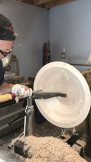 Precision inside bowl cutting # wood turning #segment bowl #segment turning