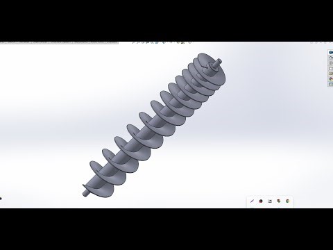 Screw Conveyor Design Using SolidWorks