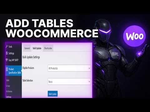 How To Add Tables In WooCommerce Product Descriptions (2026) | Product Page Editor