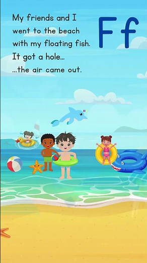 Jolly Phonics Letter Ff sound with Lyrics #jollyphonics #msrachel #shorts