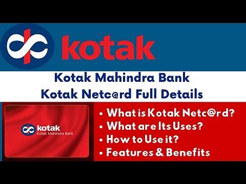 Kotak Netc@rd Full Details | What is Kotak Netc@rd, How to Use it | Features & Benefits