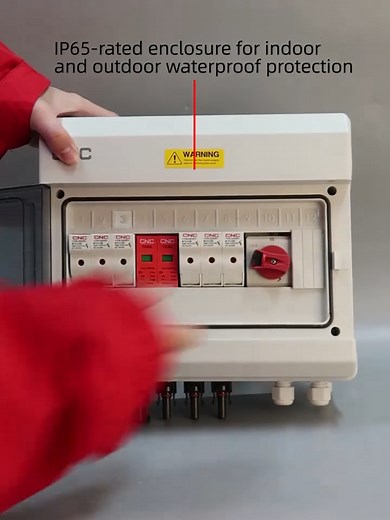 A photovoltaic (PV) combiner box, also known as a solar combiner box or PV array combiner box, is a key component in a solar power system that helps manage and consolidate the wiring connections of multiple solar panels. It provides a central location for combining the electrical output of individual solar panels before connecting to the inverter or charge controller. The main purpose of a PV combiner box is to simplify the wiring and improve the safety and efficiency of the solar array. It typi