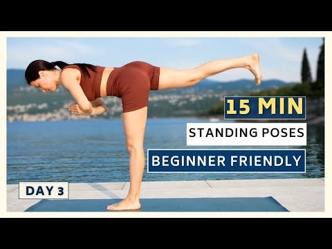 Standing Poses for BEGINNERS | 15 Min YOGA | Build Strength & Balance
