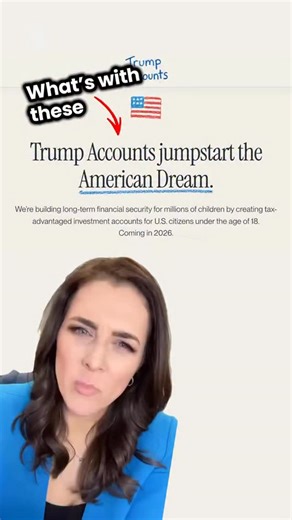 Big companies are heeding President Trump’s call to support his “Trump Accounts,” a new savings plan for eligible American children born between Jan. 2026 and Dec. 2028. The federal government will put $1,000 in the Trump Accounts to start with, which would be invested in the stock market on their behalf. CBS News’ @lindseyreiser explains. | CBS News