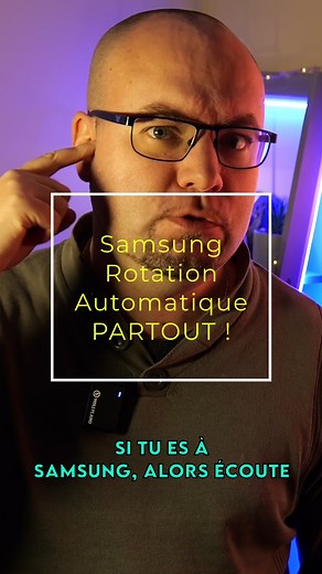 ROTATION AUTOMATIQUE partout sur ton SAMSUNG ! Cette astuce rapide te permet d'avoir la rotation automatique partout, y compris sur l'écran d'accueil Android, l'écran de verrouillage et même pendant les appels. #samsung #astuce #tuto #android #smartphone #astucesmartphone #tech #oneui #astuceandroid #commentfaire | Yan-Nick