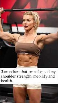 3 Exercises that transformed my shoulder strength, ￼mobility, and health.