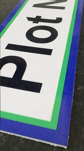 Foam board #signboard