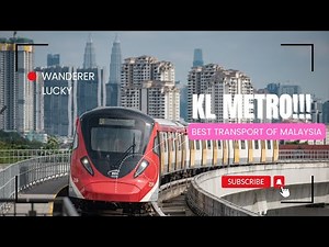 Kuala Lumpur's Amazing RAIL TRANSIT System! #travel #kualalumpurtravel #trending