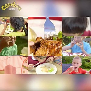 NEW - MY WORLD KITCHEN! 🍳🍚🍲 One dash of Ainsley Harriott. 1/5 cup talented children. 3 tsp. amazing world foods. Bake on CBeebies for 11 minutes. Serve weekends at 10:05am. | CBeebies Parenting