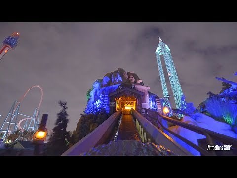 Log Flume Dark Ride Halloween version - Knott's Berry Farm