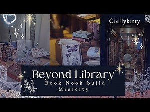 Book Nook Beyond Library Build ✨️