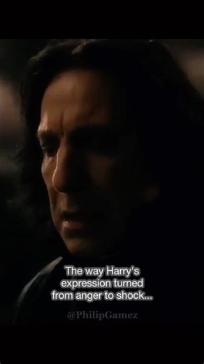 The Moment Harry Found Out SNAPE was the Half-Blood Prince 😱#harrypotter #hogwarts #snape