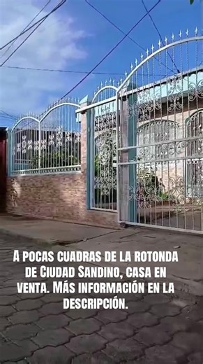 Casa en Venta en Ciudad Sandino con Jardín y Garage