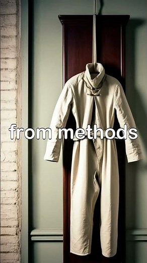 Wearing a straight jacket