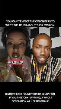 COLONIALISM BEFORE SLAVERY. ANY ANCESTOR WHO TOOK PART IN AND TRADE WAS ALREADY COLO #history