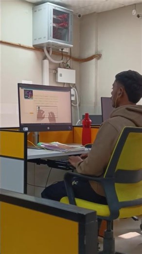 College Computer Lab 🖥️⌨️ #shorts #computer