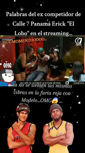 Erick 'El Lobo' analiza el streaming de Calle 7 Panamá