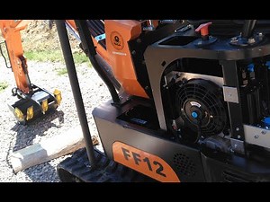 Chinese Mini Excavator: Fan Install, Fabricating Mounts, Wiring and Thermal Switch Testing